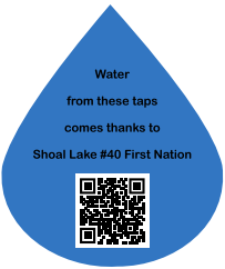 Shoal Lake 40 First Nation Awareness Stickers - "Water's Journey" Edition